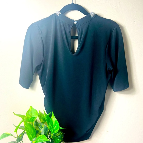 Embellished Collar Top. - Picture 5 of 8